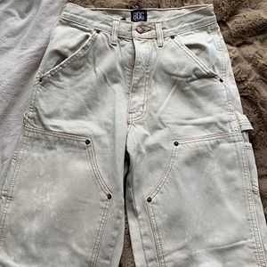 Ivory BDG high waisted carpenter jean women’s size 25